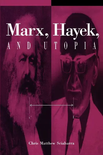 Cover of Marx, Hayek, and Utopia