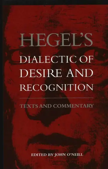 Cover of Hegel's Dialectic of Desire and Recognition
