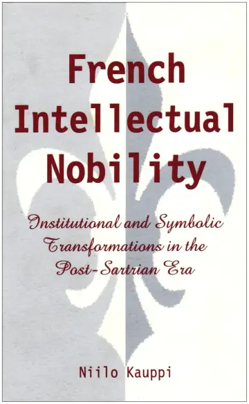 Cover of French Intellectual Nobility
