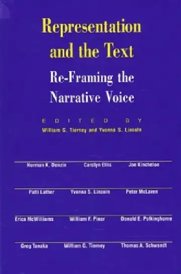 Cover of Representation and the Text
