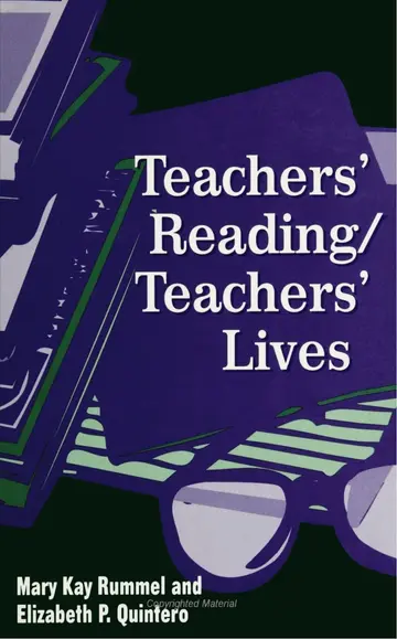 Cover of Teachers' Reading - Teachers' Lives