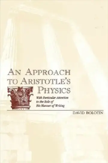 Cover of An Approach to Aristotle's Physics