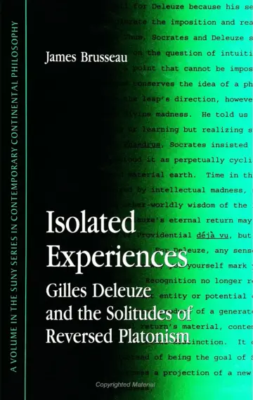 Cover of Isolated Experiences