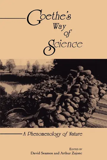 Cover of Goethe's Way of Science