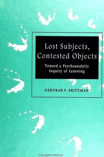 Cover of Lost Subjects, Contested Objects