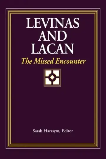 Cover of Levinas and Lacan