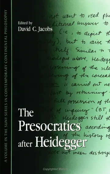 Cover of The Presocratics After Heidegger