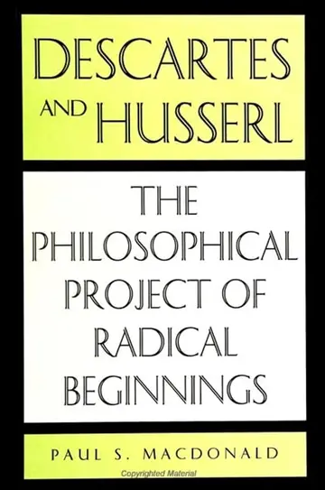 Cover of Descartes and Husserl