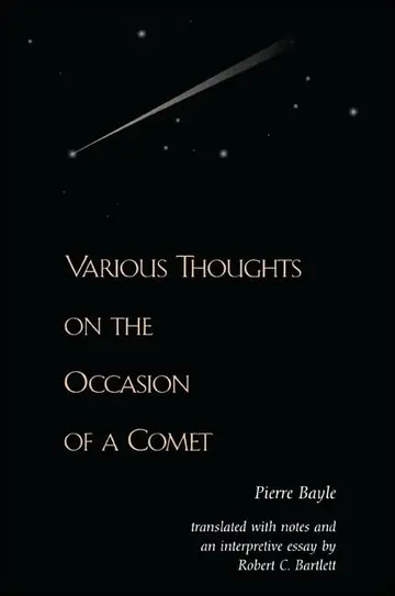 Cover of Various Thoughts on the Occasion of a Comet