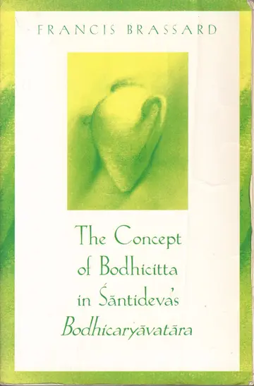 Cover of The Concept of Bodhicitta in Santideva's Bodhicaryavatara
