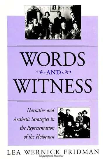 Cover of Words and Witness