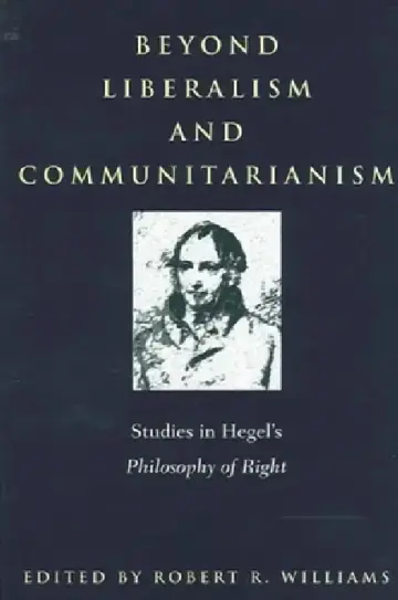 Cover of Beyond Liberalism and Communitarianism