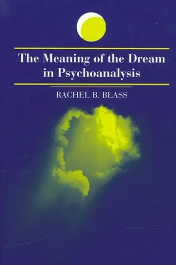 Cover of The Meaning of the Dream in Psychoanalysis