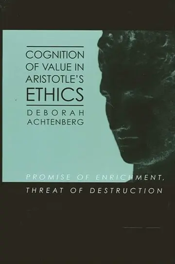 Cover of Cognition of Value in Aristotle's Ethics