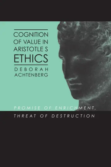 Cover of Cognition of Value in Aristotle's Ethics