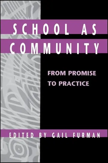 Cover of School as Community