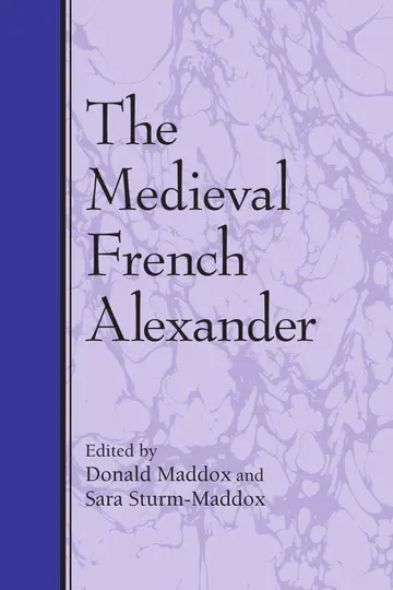 Cover of The Medieval French Alexander