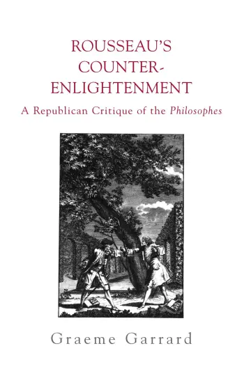 Cover of Rousseau's Counter-Enlightenment