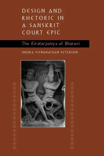 Cover of Design and Rhetoric in a Sanskrit Court Epic