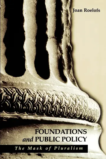 Cover of Foundations and Public Policy