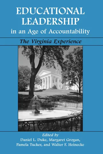 Cover of Educational Leadership in an Age of Accountability