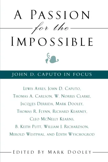 Cover of A Passion for the Impossible
