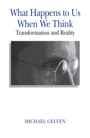 Cover of What Happens to Us When We Think
