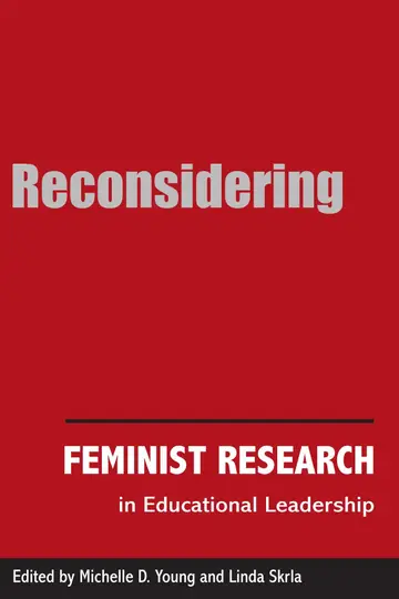 Cover of Reconsidering Feminist Research in Educational Leadership