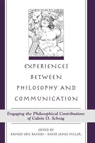 Cover of Experiences Between Philosophy and Communication