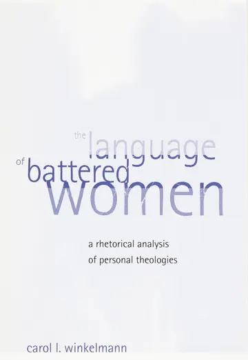 Cover of The Language of Battered Women