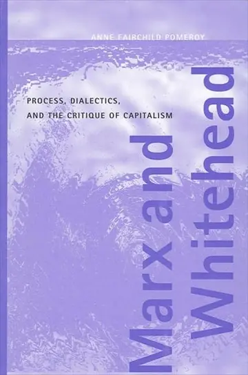 Cover of Marx and Whitehead