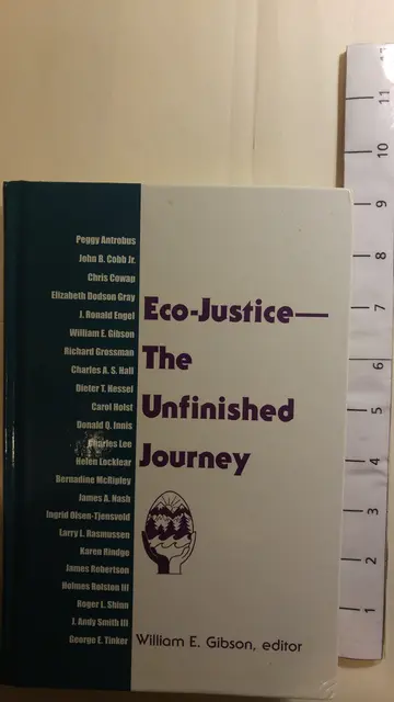 Cover of Eco-Justice--The Unfinished Journey