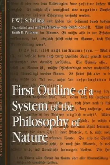 Cover of First Outline of a System of the Philosophy of Nature