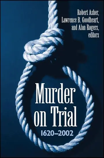 Cover of Murder on Trial