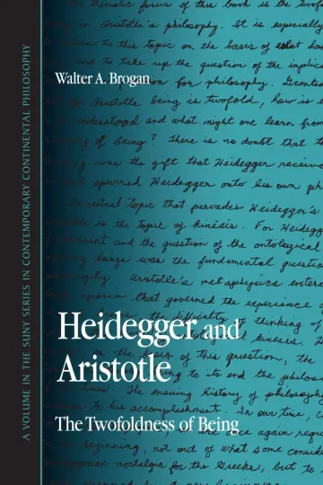 Cover of Heidegger and Aristotle