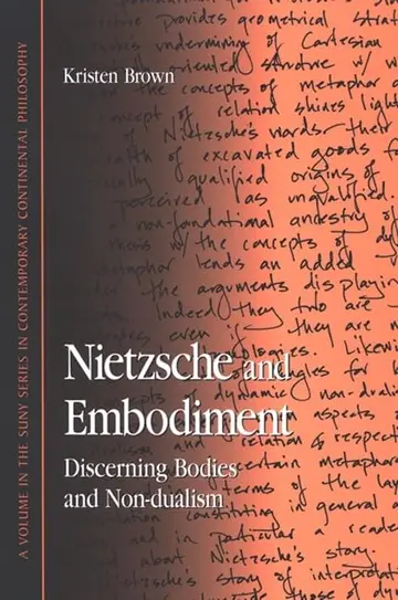 Cover of Nietzsche and Embodiment