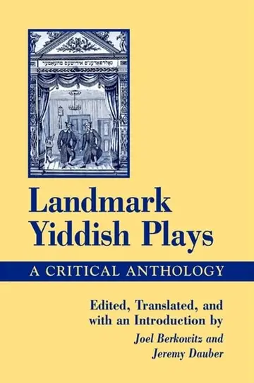Cover of Landmark Yiddish Plays
