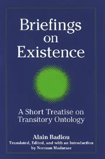 Cover of Briefings on Existence