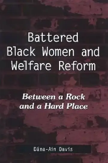 Cover of Battered Black Women and Welfare Reform
