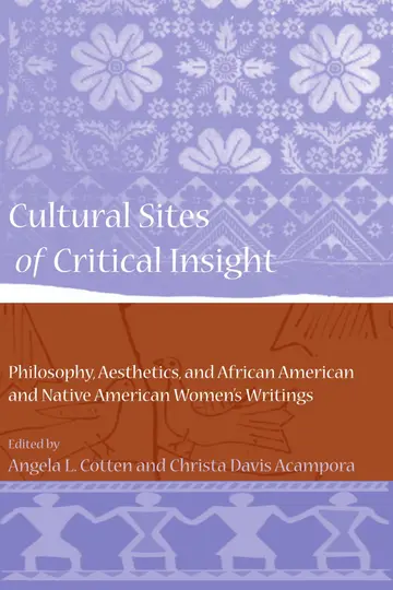 Cover of Cultural Sites of Critical Insight