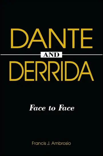 Cover of Dante and Derrida
