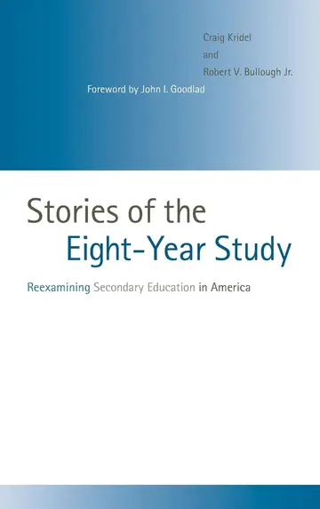 Cover of Stories of the Eight-Year Study