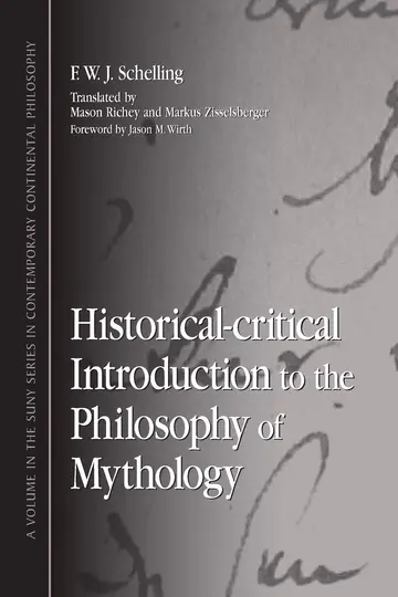 Cover of Historical-Critical Introduction to the Philosophy of Mythology