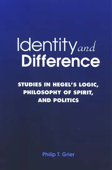 Cover of Identity and Difference