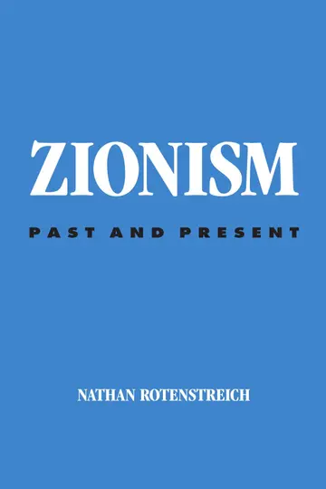 Cover of Zionism