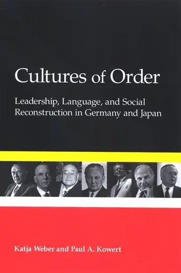 Cover of Cultures of Order