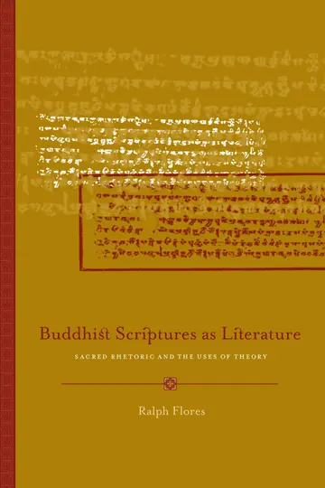 Cover of Buddhist Scriptures as Literature