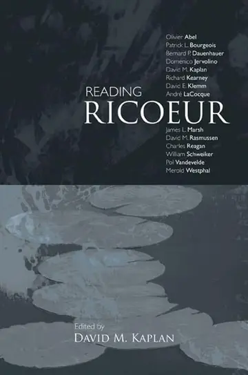 Cover of Reading Ricoeur