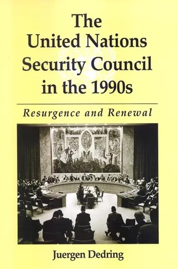 Cover of The United Nations Security Council in the 1990s
