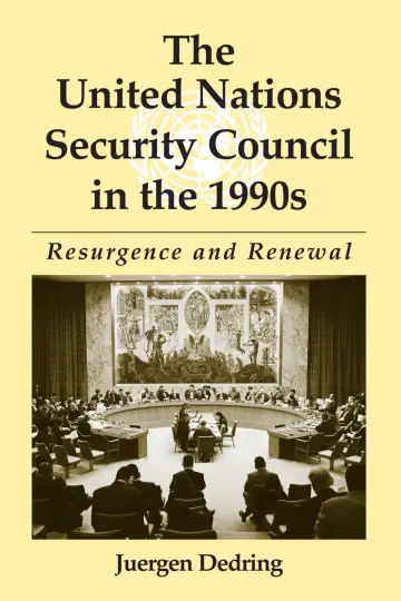Cover of The United Nations Security Council in the 1990s